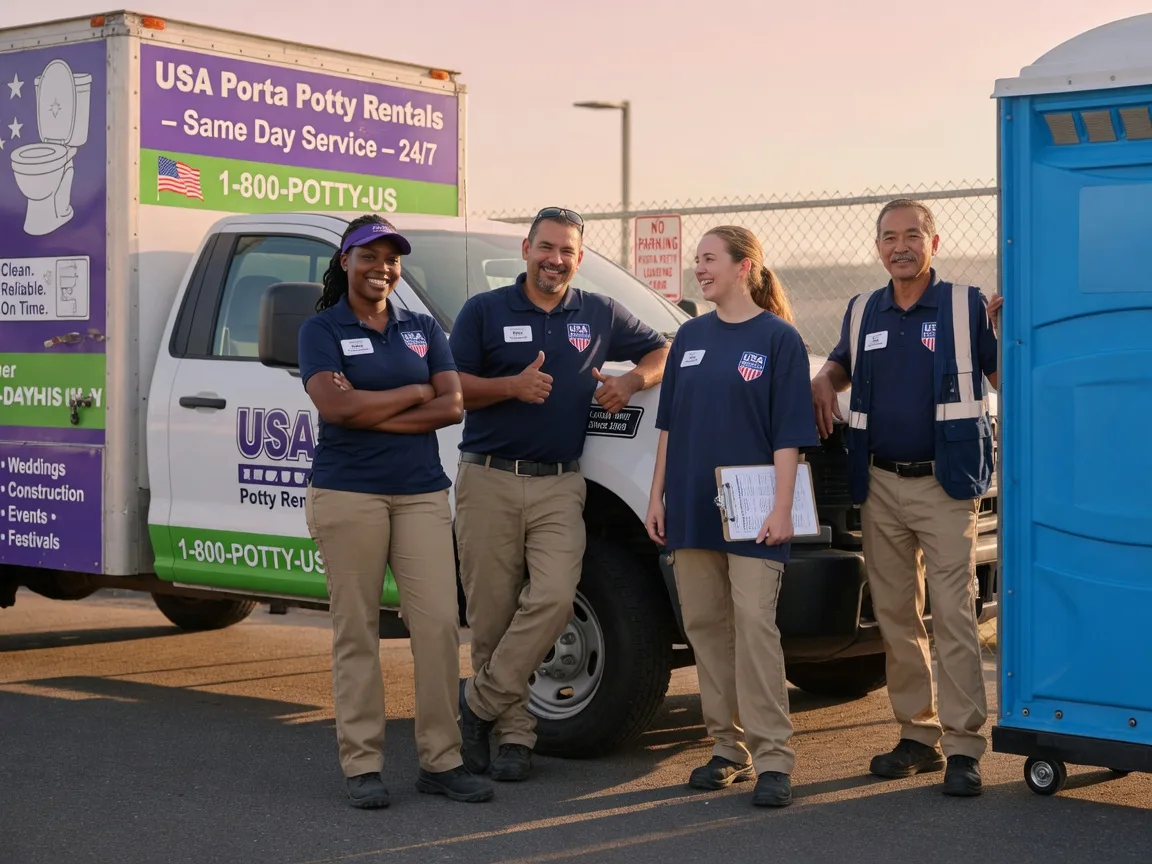 Porta Potty Rental company in Aristes, PA